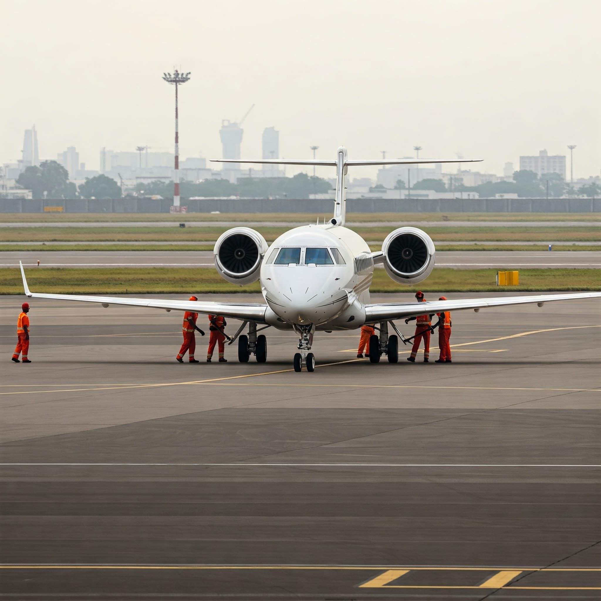 Business Jet Interior