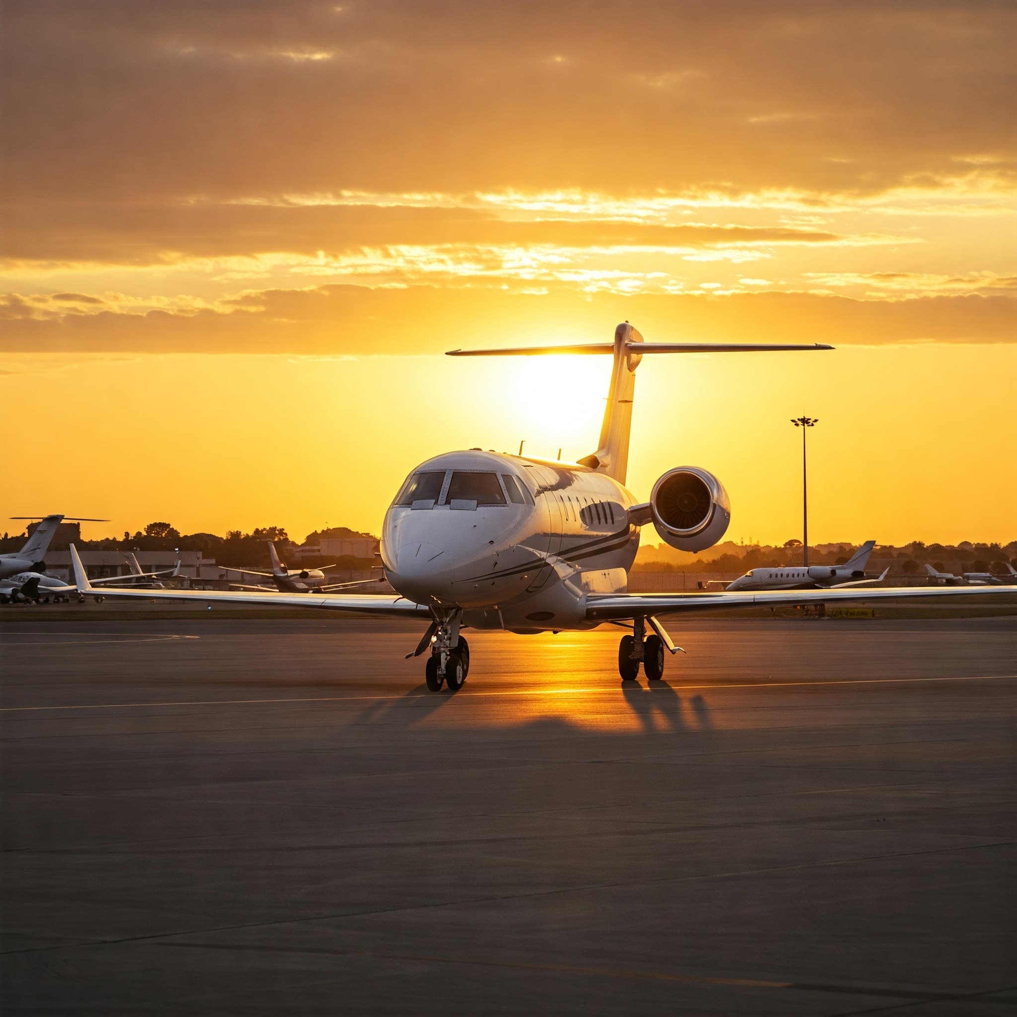 Private Jet Interior